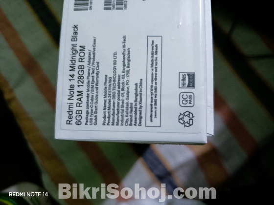 Xiaomi redmi note 14